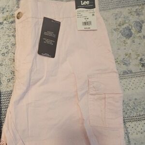 Lee Pink Cargo Shorts for Effortless Style